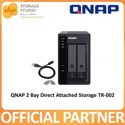 QNAP TR-002 2 Bay USB Type-C Direct Attached Storage